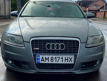Серый Ауди А6, объемом двигателя 3 л и пробегом 320 тыс. км за 7000 $, фото 1 на Automoto.ua