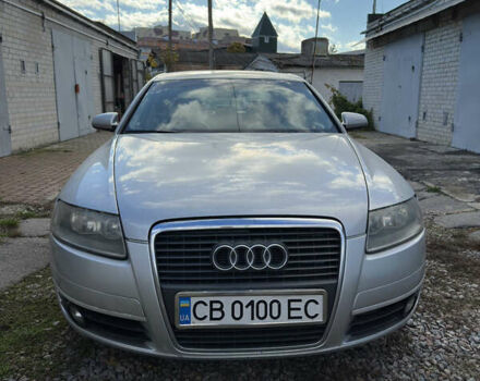Ауді А6 2007 у Прилуках на Automoto.ua Сірий Ауді А6, об'ємом двигуна 1.97 л та пробігом 241 тис. км за 6500 $, фото 1 на Automoto.ua
