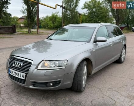 Сірий Ауді А6, об'ємом двигуна 2.7 л та пробігом 240 тис. км за 6700 $, фото 1 на Automoto.ua