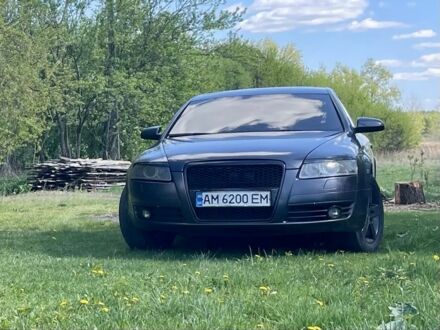 Ауди А6 2007 в Коростене на Automoto.ua Серый Ауди А6, объемом двигателя 2 л и пробегом 370 тыс. км за 8300 $, фото 1 на Automoto.ua