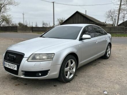 Ауди А6 2007 в Днепре (Днепропетровске) на Automoto.ua Серый Ауди А6, объемом двигателя 2.4 л и пробегом 224 тыс. км за 8000 $, фото 1 на Automoto.ua