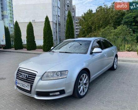 Сірий Ауді А6, об'ємом двигуна 3 л та пробігом 180 тис. км за 9900 $, фото 1 на Automoto.ua