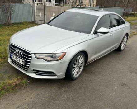 Серый Ауди А6, объемом двигателя 3 л и пробегом 150 тыс. км за 11000 $, фото 1 на Automoto.ua