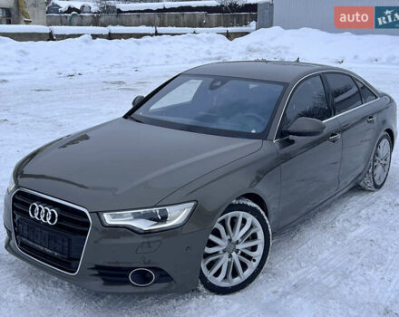 Сірий Ауді А6, об'ємом двигуна 3 л та пробігом 182 тис. км за 12999 $, фото 1 на Automoto.ua