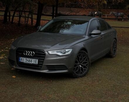 Серый Ауди А6, объемом двигателя 3 л и пробегом 230 тыс. км за 8000 $, фото 1 на Automoto.ua