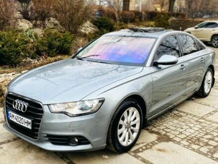 Сірий Ауді А6, об'ємом двигуна 2.8 л та пробігом 220 тис. км за 11950 $, фото 1 на Automoto.ua