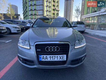 Серый Ауди А6, объемом двигателя 3 л и пробегом 150 тыс. км за 12000 $, фото 1 на Automoto.ua