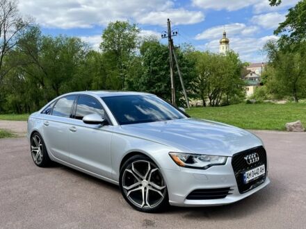 Ауди А6 2012 в Коростене на Automoto.ua Серый Ауди А6, объемом двигателя 2 л и пробегом 155 тыс. км за 12800 $, фото 1 на Automoto.ua