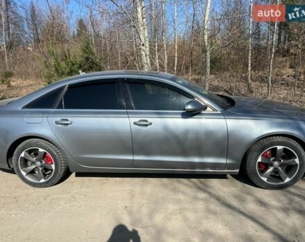 Сірий Ауді А6, об'ємом двигуна 2 л та пробігом 160 тис. км за 13000 $, фото 1 на Automoto.ua