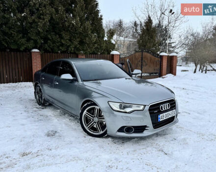 Сірий Ауді А6, об'ємом двигуна 2.97 л та пробігом 105 тис. км за 21500 $, фото 1 на Automoto.ua