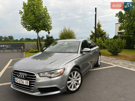 Ауді А6 2012 у Мукачеве на Automoto.ua Сірий Ауді А6, об'ємом двигуна 2 л та пробігом 198 тис. км за 13000 $, фото 1 на Automoto.ua