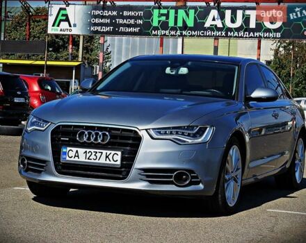 Серый Ауди А6, объемом двигателя 3 л и пробегом 160 тыс. км за 13900 $, фото 1 на Automoto.ua