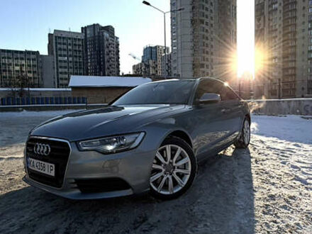 Сірий Ауді А6, об'ємом двигуна 3 л та пробігом 186 тис. км за 14900 $, фото 1 на Automoto.ua