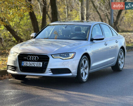 Ауді А6 2012 у Києві на Automoto.ua Сірий Ауді А6, об'ємом двигуна 1.98 л та пробігом 270 тис. км за 10900 $, фото 1 на Automoto.ua