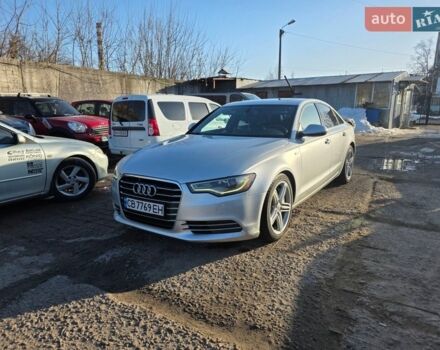 Сірий Ауді А6, об'ємом двигуна 3 л та пробігом 258 тис. км за 13500 $, фото 1 на Automoto.ua