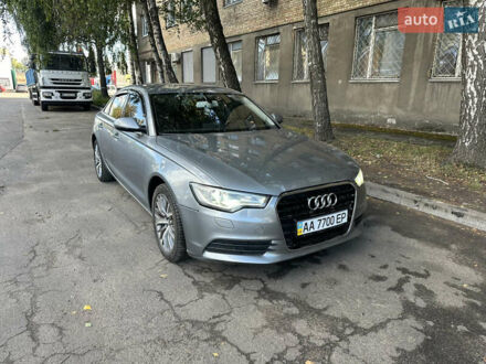Сірий Ауді А6, об'ємом двигуна 3 л та пробігом 216 тис. км за 10500 $, фото 1 на Automoto.ua