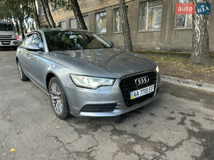 Сірий Ауді А6, об'ємом двигуна 3 л та пробігом 216 тис. км за 10500 $, фото 1 на Automoto.ua