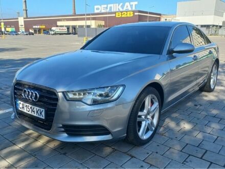 Ауди А6 2013 в Черкассах на Automoto.ua Серый Ауди А6, объемом двигателя 3 л и пробегом 127 тыс. км за 17500 $, фото 1 на Automoto.ua