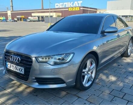 Ауди А6 2013 в Черкассах на Automoto.ua Серый Ауди А6, объемом двигателя 3 л и пробегом 127 тыс. км за 17500 $, фото 1 на Automoto.ua