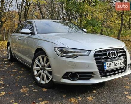 Ауди А6 2013 в Виннице на Automoto.ua Серый Ауди А6, объемом двигателя 3 л и пробегом 189 тыс. км за 18500 $, фото 1 на Automoto.ua