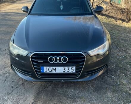 Серый Ауди А6, объемом двигателя 2 л и пробегом 180 тыс. км за 6500 $, фото 1 на Automoto.ua