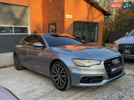 Серый Ауди А6, объемом двигателя 3 л и пробегом 210 тыс. км за 13999 $, фото 1 на Automoto.ua