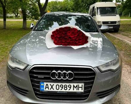Сірий Ауді А6, об'ємом двигуна 2 л та пробігом 250 тис. км за 13800 $, фото 1 на Automoto.ua