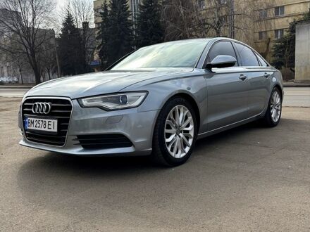 Ауді А6 2013 у Харкові на Automoto.ua Сірий Ауді А6, об'ємом двигуна 2 л та пробігом 221 тис. км за 14000 $, фото 1 на Automoto.ua
