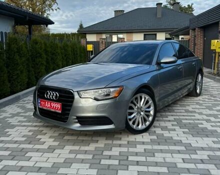 Ауді А6 2013 у Києві на Automoto.ua Сірий Ауді А6, об'ємом двигуна 2 л та пробігом 196 тис. км за 12150 $, фото 1 на Automoto.ua