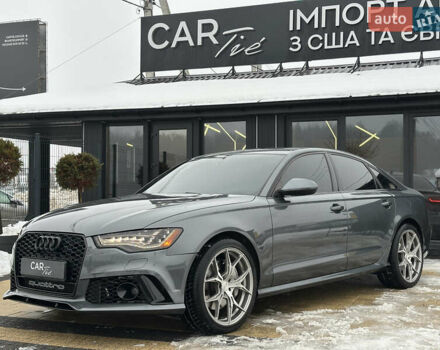 Сірий Ауді А6, об'ємом двигуна 3 л та пробігом 162 тис. км за 14500 $, фото 1 на Automoto.ua
