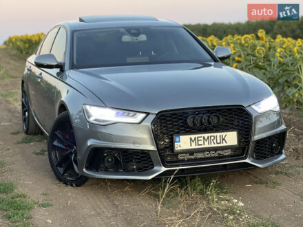 Серый Ауди А6, объемом двигателя 3 л и пробегом 160 тыс. км за 18000 $, фото 1 на Automoto.ua