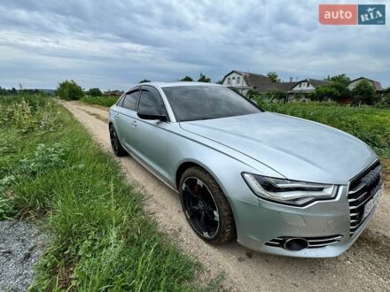 Сірий Ауді А6, об'ємом двигуна 2.97 л та пробігом 196 тис. км за 17100 $, фото 1 на Automoto.ua