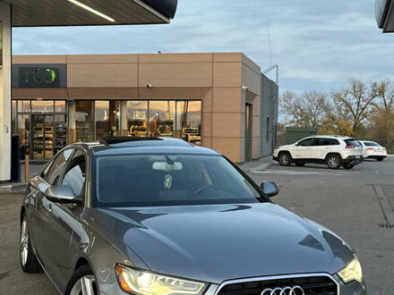 Ауди А6 2014 в Днепре (Днепропетровске) на Automoto.ua Серый Ауди А6, объемом двигателя 2 л и пробегом 152 тыс. км за 12999 $, фото 1 на Automoto.ua