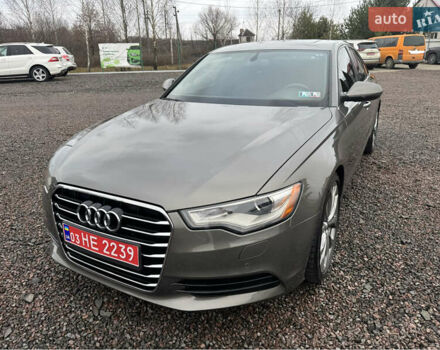 Сірий Ауді А6, об'ємом двигуна 2 л та пробігом 137 тис. км за 12800 $, фото 1 на Automoto.ua