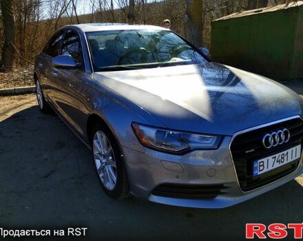 Серый Ауди А6, объемом двигателя 2 л и пробегом 166 тыс. км за 12500 $, фото 1 на Automoto.ua
