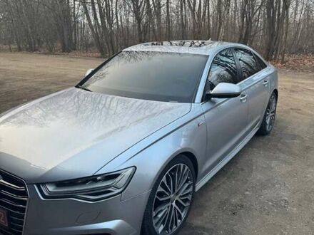 Ауди А6 2015 в Киеве на Automoto.ua Серый Ауди А6, объемом двигателя 3 л и пробегом 201 тыс. км за 19500 $, фото 1 на Automoto.ua