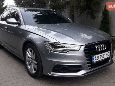 Ауди А6 2015 в Виннице на Automoto.ua Серый Ауди А6, объемом двигателя 2.97 л и пробегом 78 тыс. км за 29888 $, фото 1 на Automoto.ua
