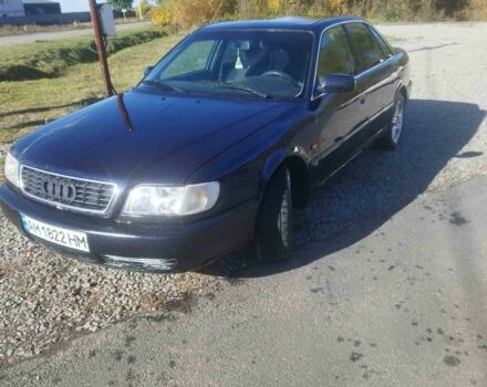 Синій Ауді А6, об'ємом двигуна 2.6 л та пробігом 250 тис. км за 2376 $, фото 4 на Automoto.ua