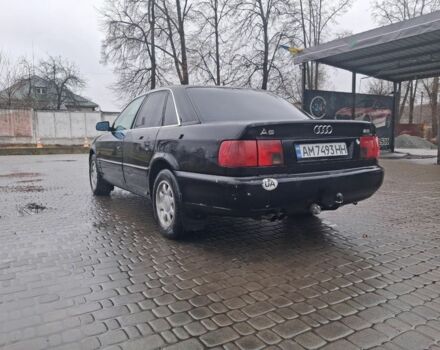 Синий Ауди А6, объемом двигателя 2.8 л и пробегом 400 тыс. км за 3100 $, фото 6 на Automoto.ua