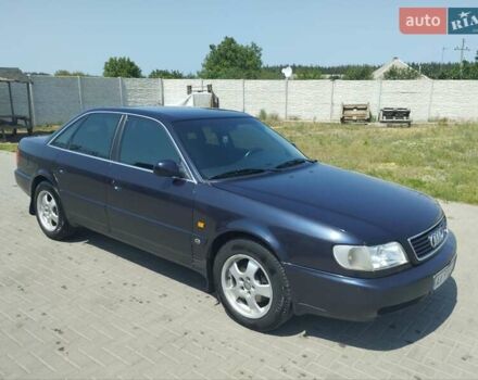 Синий Ауди А6, объемом двигателя 2.6 л и пробегом 330 тыс. км за 3350 $, фото 86 на Automoto.ua