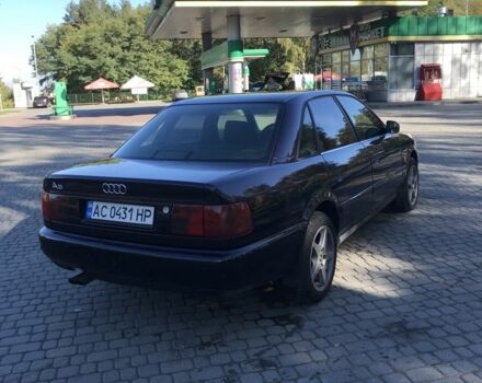 Синий Ауди А6, объемом двигателя 2.6 л и пробегом 440 тыс. км за 3200 $, фото 3 на Automoto.ua