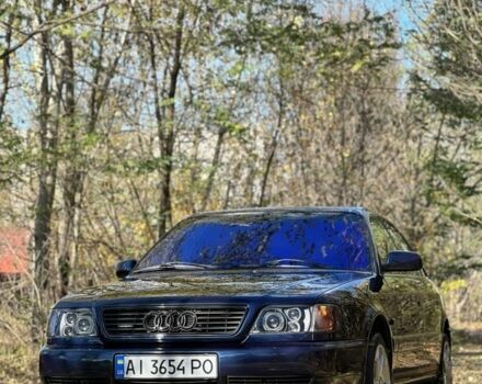 Синий Ауди А6, объемом двигателя 2.8 л и пробегом 288 тыс. км за 5000 $, фото 1 на Automoto.ua