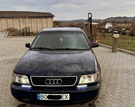 Синий Ауди А6, объемом двигателя 2 л и пробегом 380 тыс. км за 2650 $, фото 1 на Automoto.ua