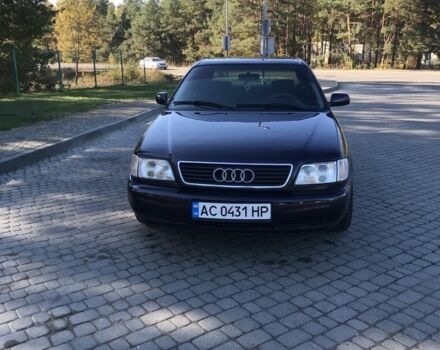 Синий Ауди А6, объемом двигателя 2.6 л и пробегом 440 тыс. км за 3200 $, фото 2 на Automoto.ua