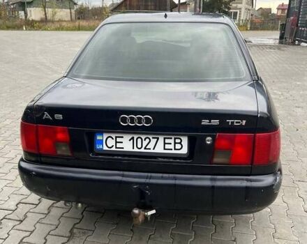 Синий Ауди А6, объемом двигателя 2.5 л и пробегом 550 тыс. км за 2600 $, фото 7 на Automoto.ua