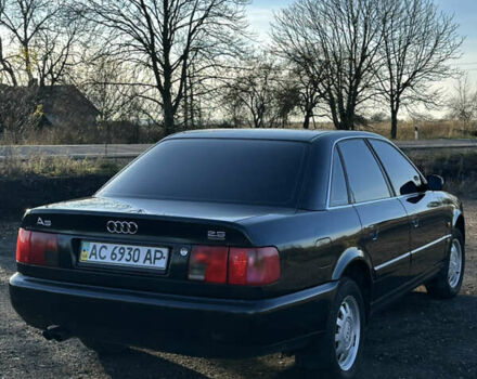 Синий Ауди А6, объемом двигателя 2.6 л и пробегом 290 тыс. км за 3700 $, фото 4 на Automoto.ua