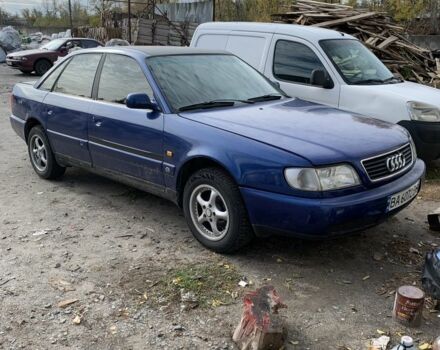 Синій Ауді А6, об'ємом двигуна 2 л та пробігом 300 тис. км за 3000 $, фото 2 на Automoto.ua