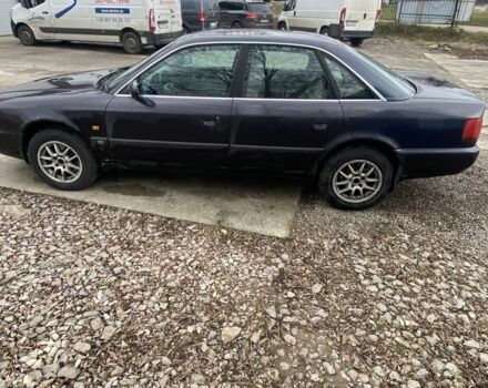 Синий Ауди А6, объемом двигателя 2.8 л и пробегом 362 тыс. км за 3000 $, фото 1 на Automoto.ua