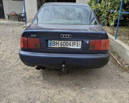 Синий Ауди А6, объемом двигателя 2.77 л и пробегом 377 тыс. км за 2300 $, фото 3 на Automoto.ua