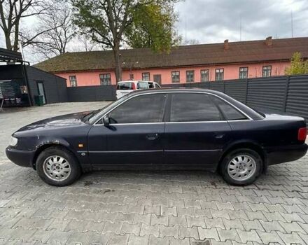 Синий Ауди А6, объемом двигателя 2.5 л и пробегом 550 тыс. км за 2600 $, фото 5 на Automoto.ua